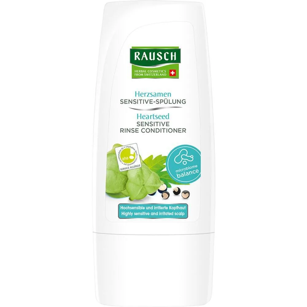 Rausch Heartseed Sensitive Rinse Condicionador Tamanho da viagem hipoalergênica