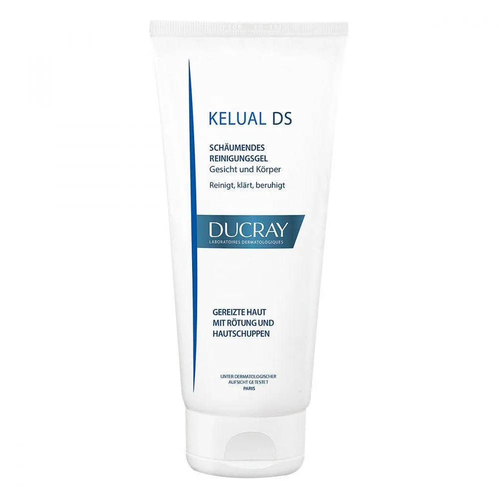 Ducray Kelual DS calmante gel de limpeza 200 ml