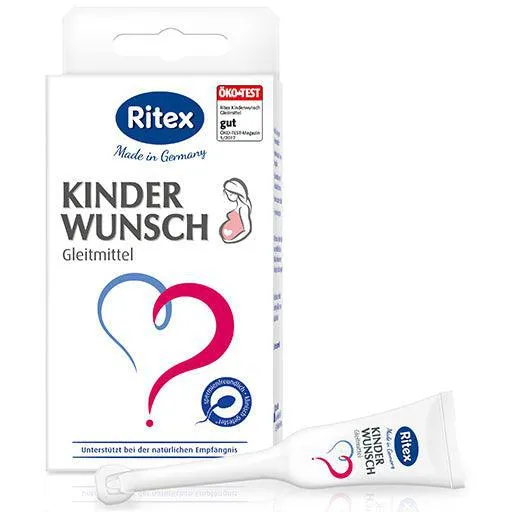 Lubrificante de desejo de bebê ritex 8 x 4 ml