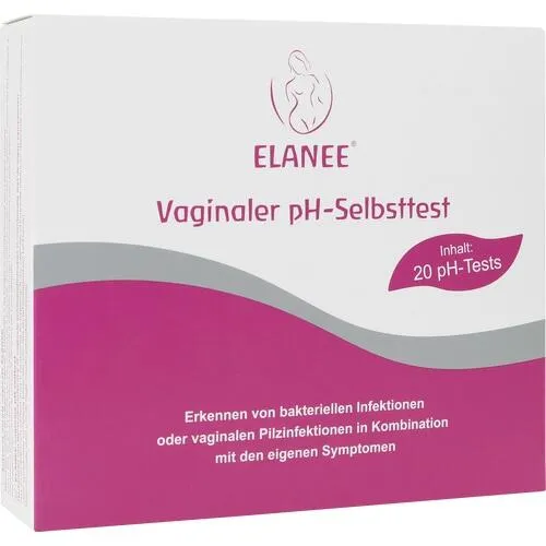 ELANEE PH TEST VAGINAL 20 PCS