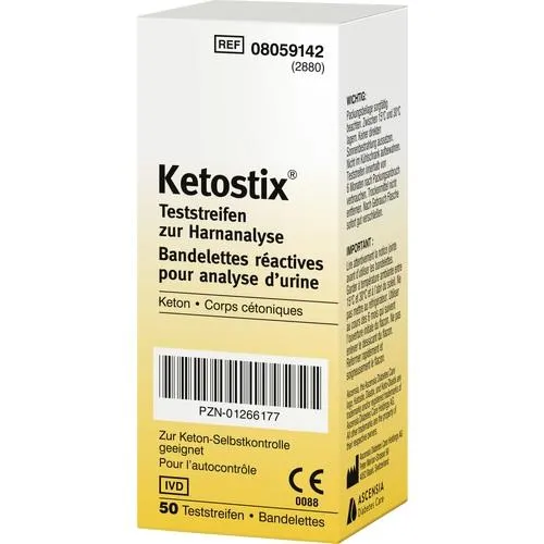 Teste de Ketostix tiras de 50 pcs