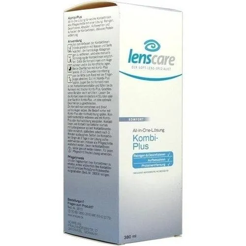 Lens Care Kombi Plus Solução 380 ml