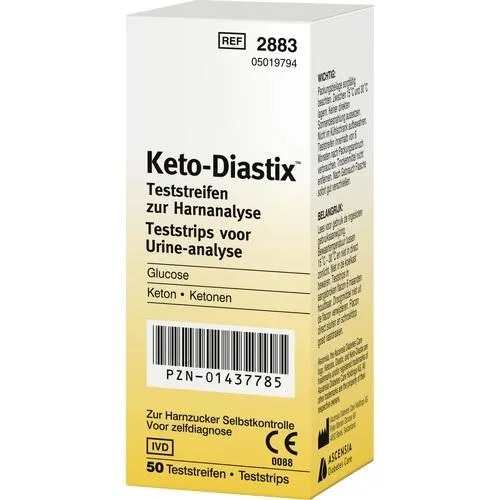 Bayer Keto Diastix Tests Tiras 50 PCs