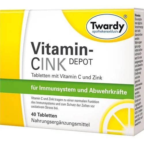 Comprimidos de depósito de vitamina cink 40 pcs