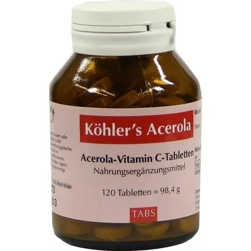 Kohlers Acerola Tablets 120 PCs