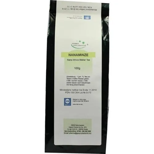 HANNES Pure Nanaminze Leaf Tea 100 g