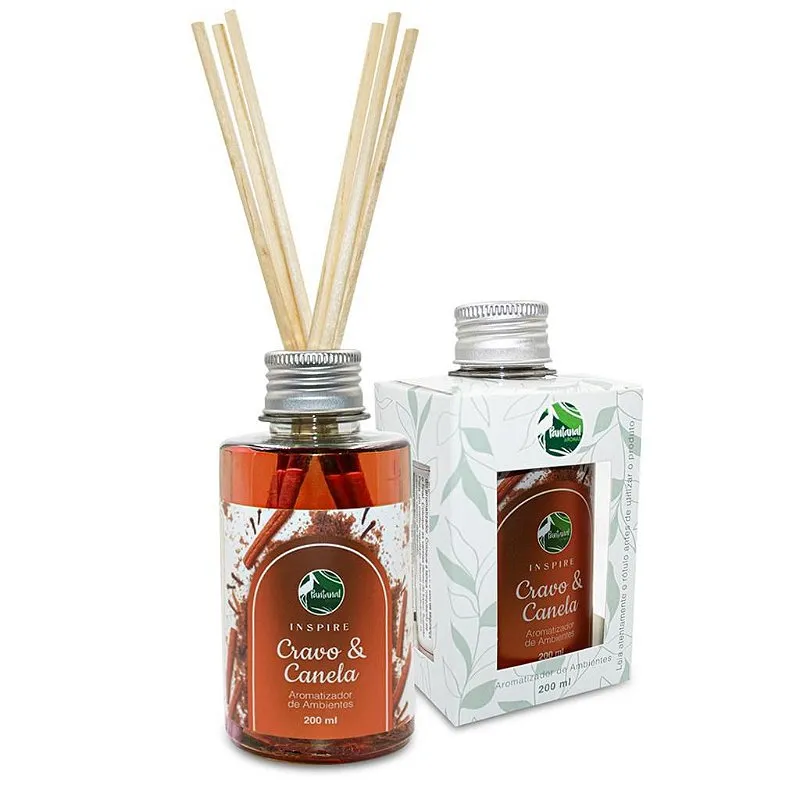 Aromatizador Ambiente Cravo e Canela 200 ml, Pantanal Aromas