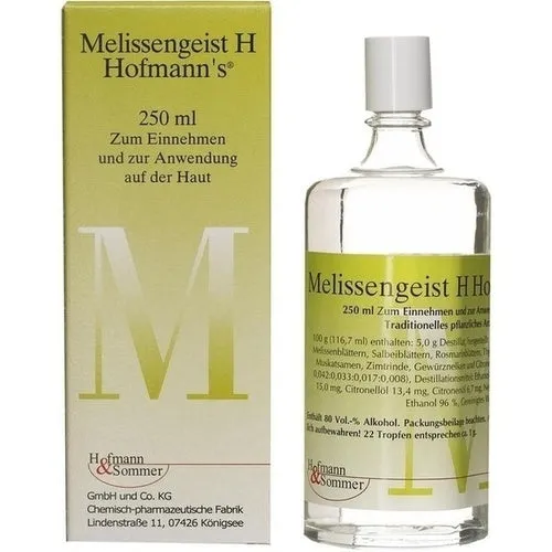 Hofmanns Melissengeist Melissa Drop 250 ml