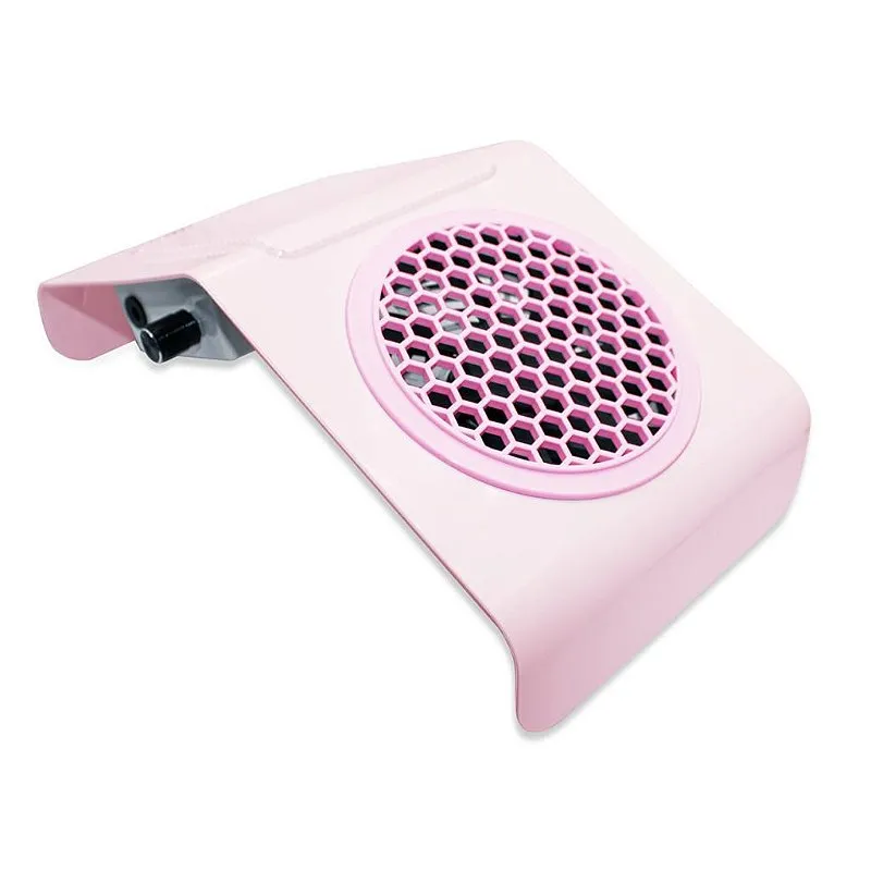 Coletor Aspirador de Pó Nail Dust 701 Unhas Gel Bivolt Rosa