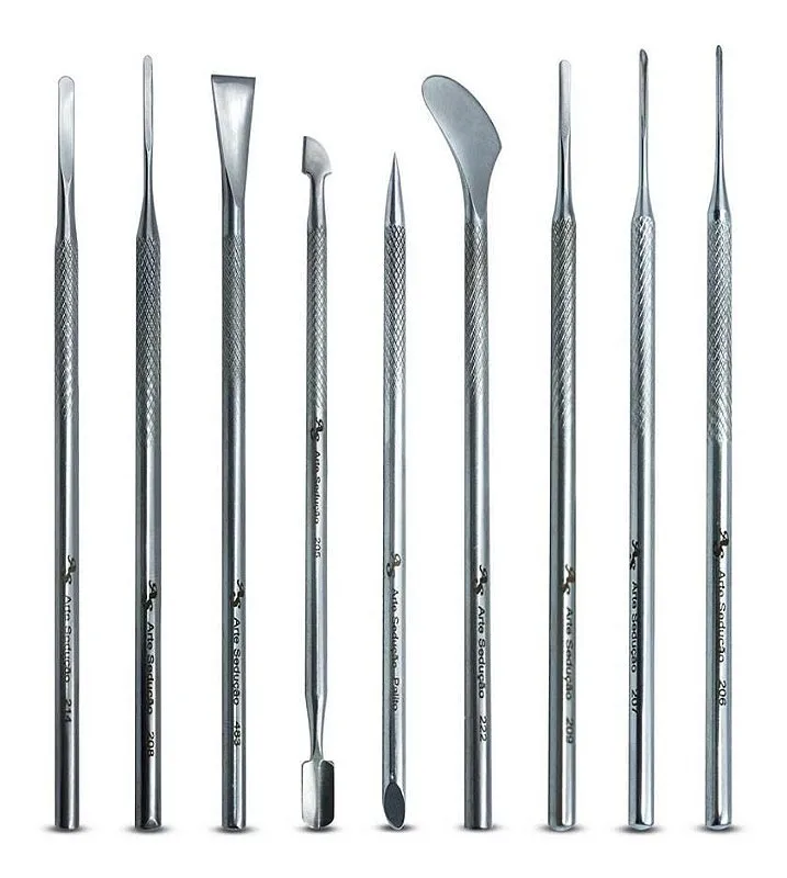 Instrumento para Espatula Podologia Manicure Pedicure Aço Inox