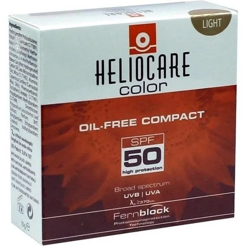 Heliocare Compact Free Oil SPF 50 Maquiagem - Luz 10 g
