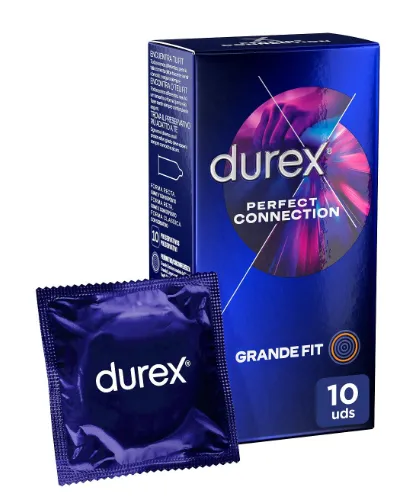 Durex Perfect Connection x 10 – Extra Lubrificados para Maior Conforto