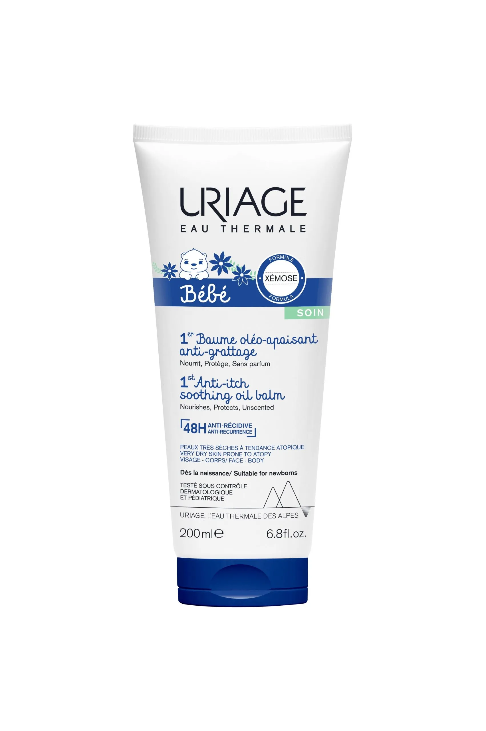 Uriage Bebé Xemose Bálsamo Óleo Apaziguante 200 mL