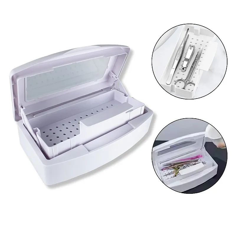 Bandeja Plástica de Esterilização Alicate Tesoura Pinça