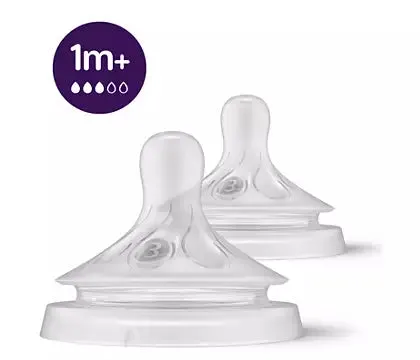 Philips Avent Tetina Natural Response +1 meses Fluxo Médio x2