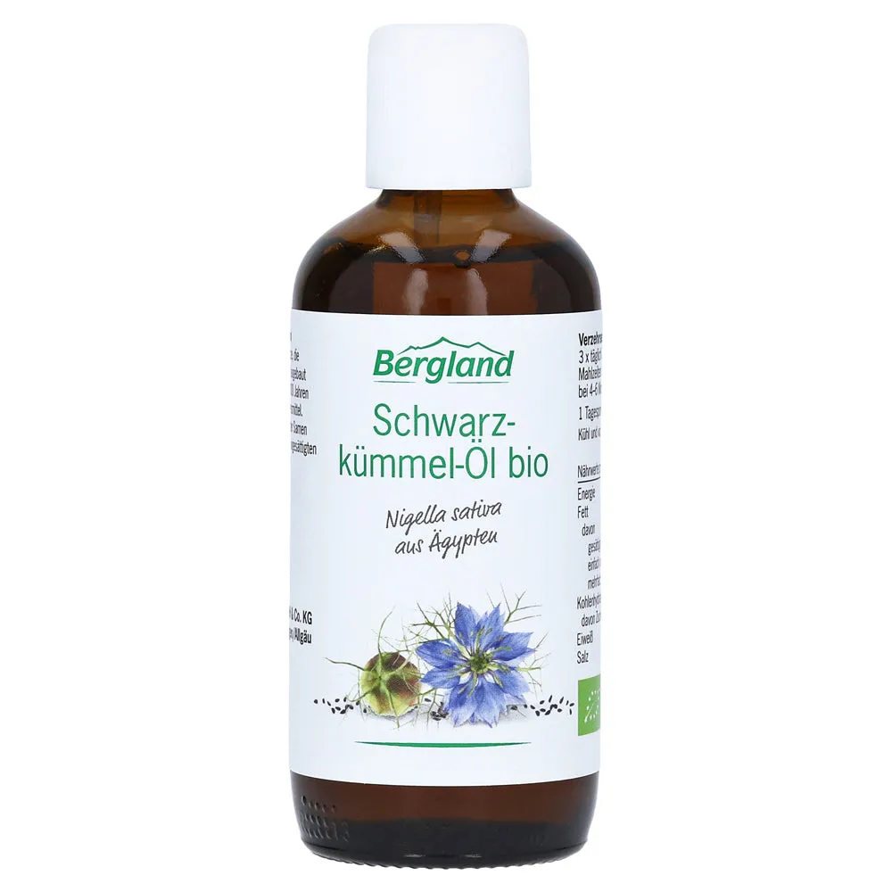 Óleo de semente de cominho preto orgânico Bio 100 ml