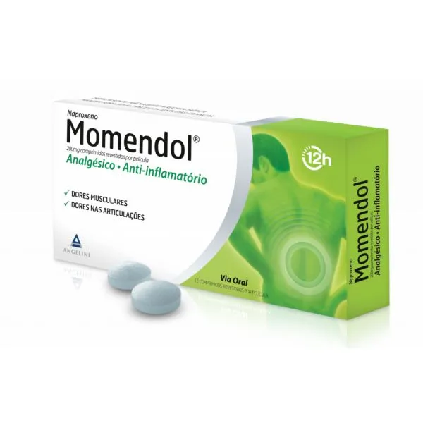 Momendol 200mg 12 Comprimidos Revestidos