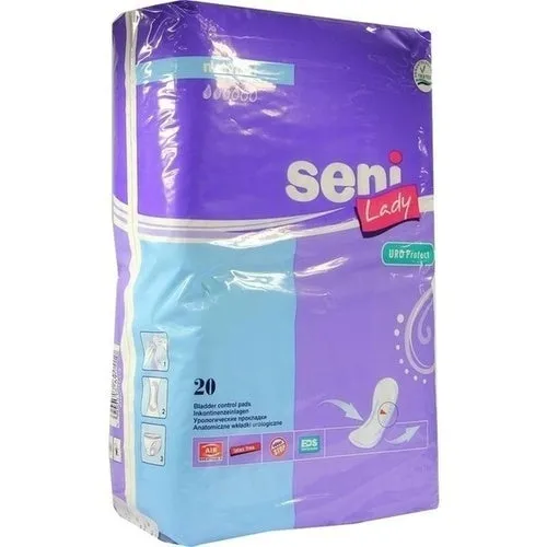 Seni Lady Urine Depósitos normalmente 20 PCs