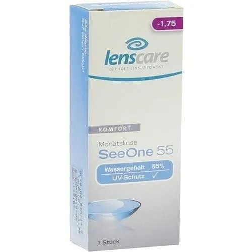 Cuidado com lentes SeeOne 55 meses -1,75 lente dioptria 1 pcs