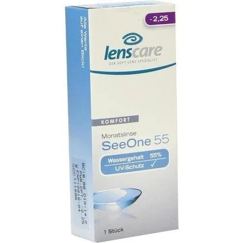Cuidado com lentes SeeOne 55 meses -2,25 lentes de dioptria 1 pcs