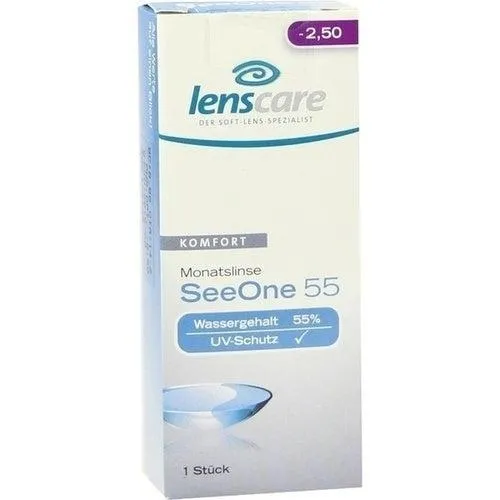 Cuidado com lentes SeeOne 55 meses -2,50 lentes de dioptria 1 pcs