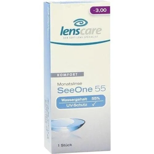 Cuidado com lentes SeeOne 55 meses Lens -3,00d 1 PCS