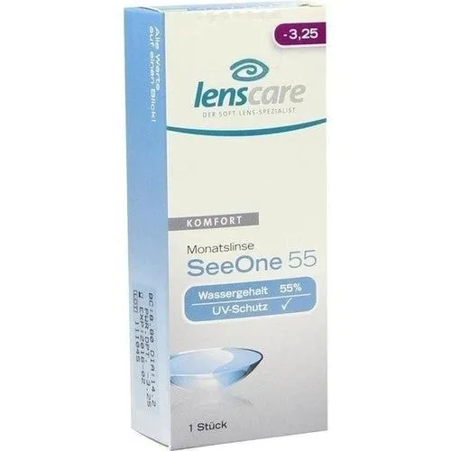 Cuidado com lentes SeeOne 55 meses -3,25 lentes de dioptria 1 pcs