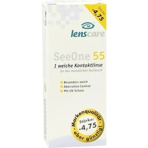 Cuidado com lentes SeeOne 55 meses -4,75 lentes de dioptria 1 pcs