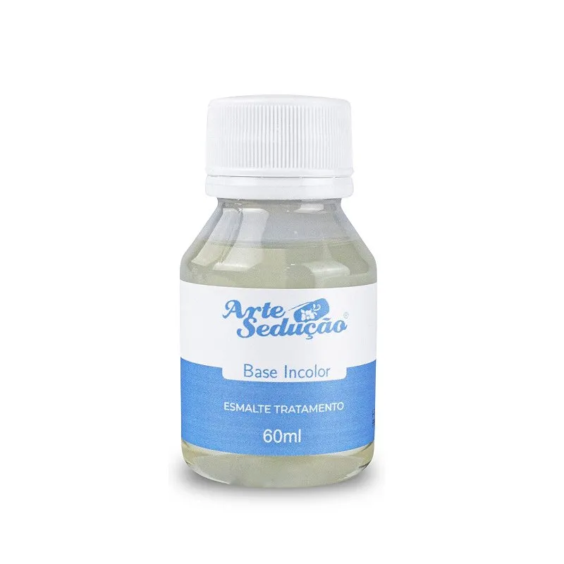 Base Incolor Esmalte de Tratamento, 60ml, Arte Sedução