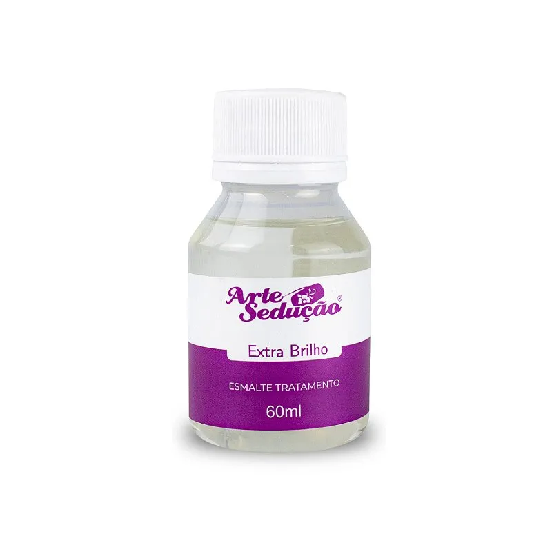 Esmalte de Tratamento Extra Brilho, 60ml, Arte Sedução