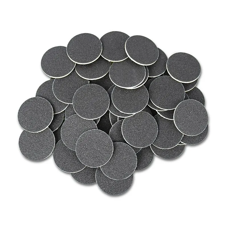 Kit 50 Lixa Refil Autoadesiva Broca Disco #180 Fina Unhas