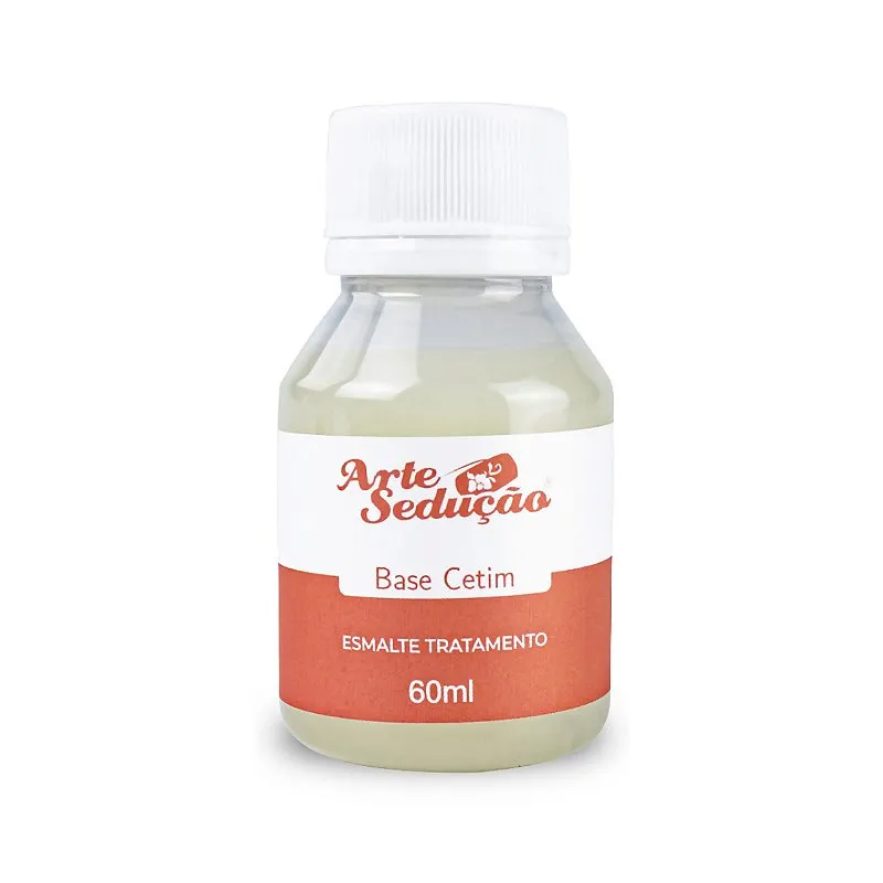 Base Cetim Esmalte de Tratamento Unhas 60ml , Arte Sedução