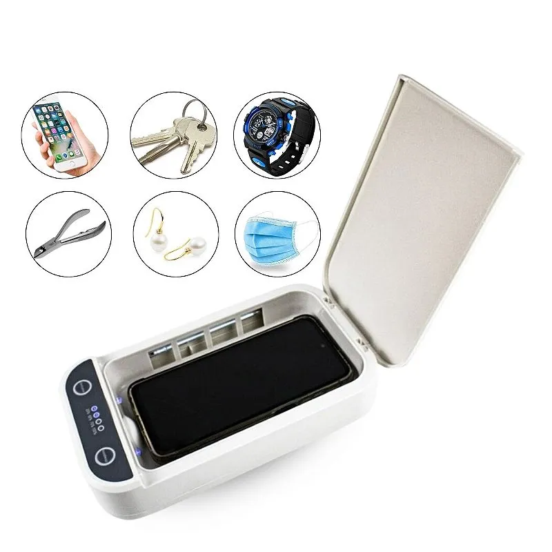 Esterilizador Luz Ultravioleta Uv Difusor Óleos Objetos Celular Alicate Espátulas Manicure Multiuso Portátil