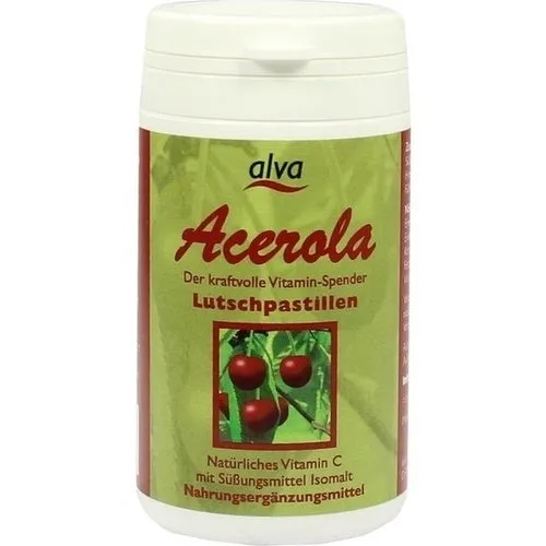Alva Acerola Vitamina C Lozenges 100 Cap