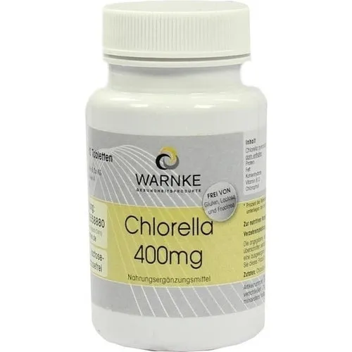 Warnke Chlorella 400 mg comprimidos 100 PCs