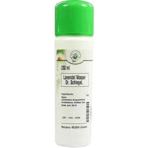 Água de lavanda Dr. Schlegel 200 ml