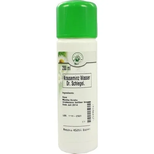 Toner facial de hortelã de ervas 200 ml