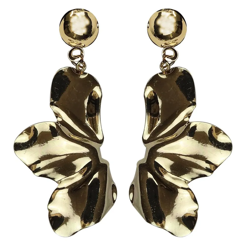 0701-1 | Brinco Meia Flor | Importado