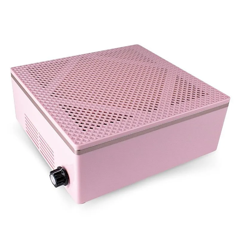 Aspirador Coletor Pó Grelha Rosa Manicure Unhas Gel Acrigel