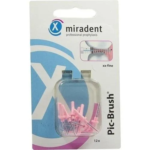 Pincel pic pincel interdental pincel 1,5 mm rosa 12 pcs