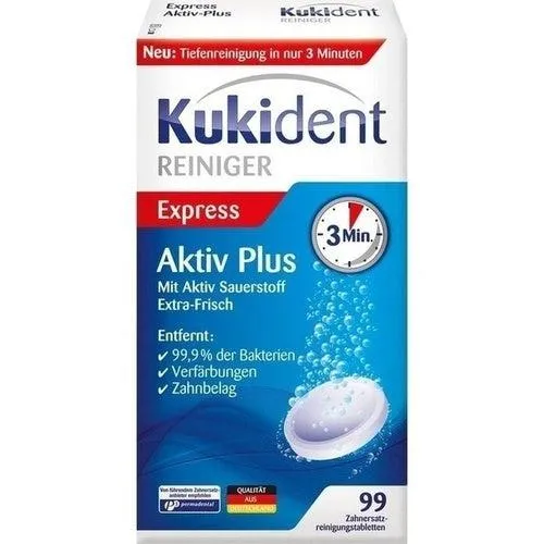 Kukident Aktiv Plus Tabs 99 PCs