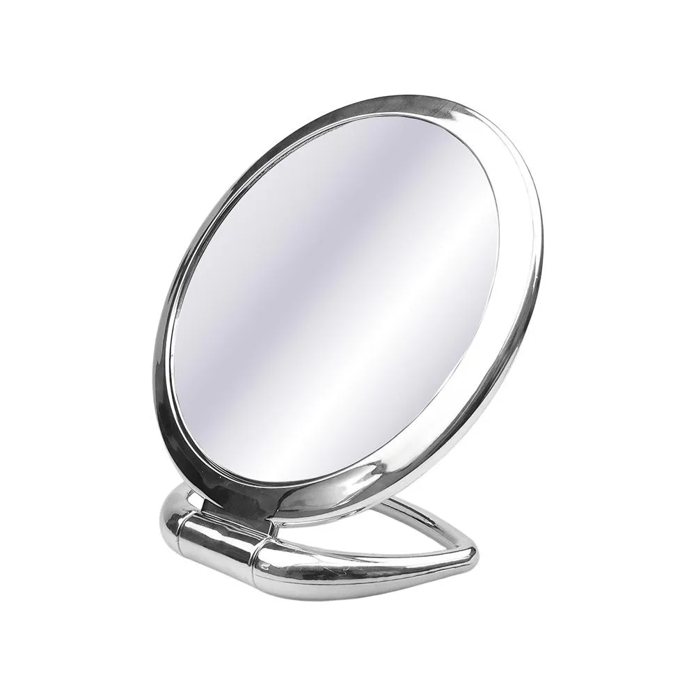 Espelho de mesa redondo | dupla face | Importado