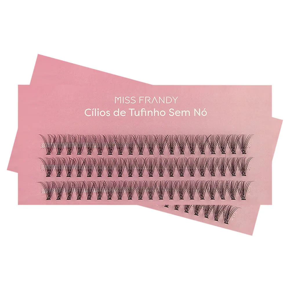 Cílios individuais sem nó | tufinho | Miss Frandy