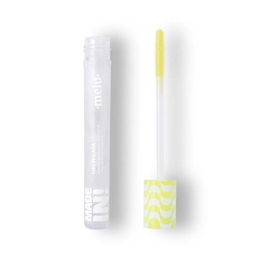 Máscara de cílios e sobrancelhas Vibe Praiana | Made In | Melu