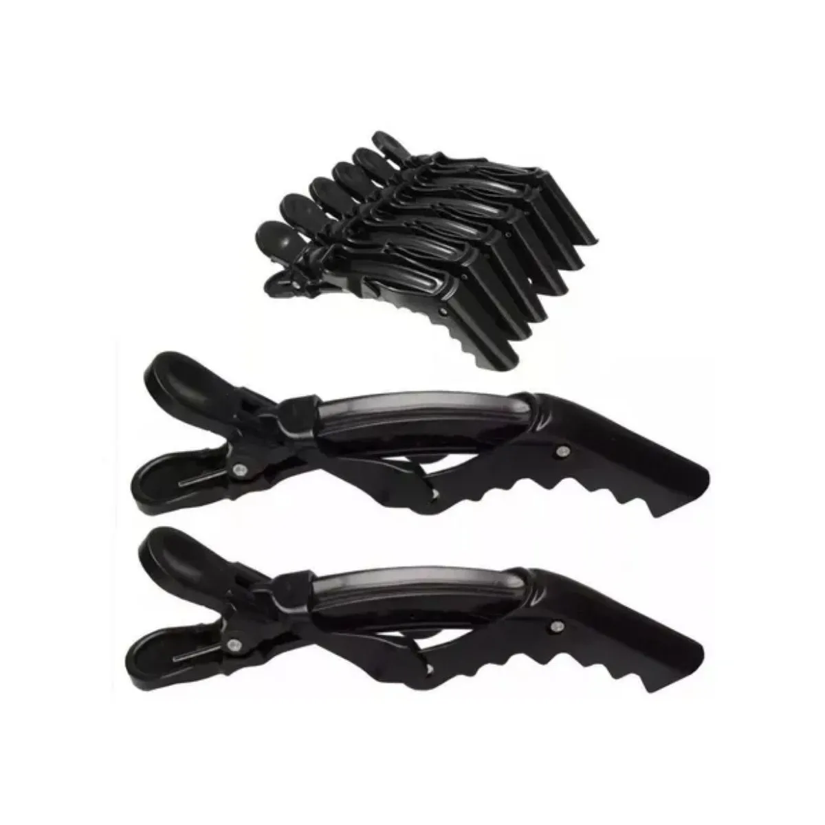 30 Presilhas Jacaré Crocodilo Cabeleireiro