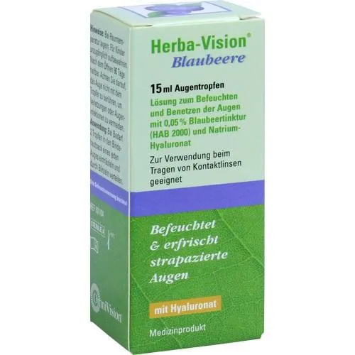 Eye de mirtilo de Vision Herba gotas 15 ml