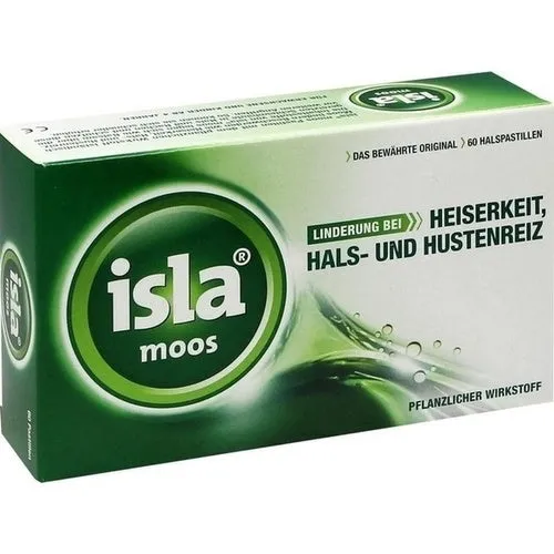 Isla Moos pastilhas 60 pcs