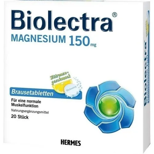 BioleCtra magnésio 150 mg comprimidos efervescentes 20 guias