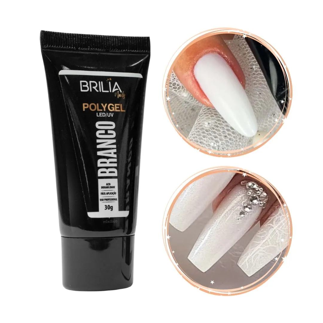 Polygel Brilia 30g Branco