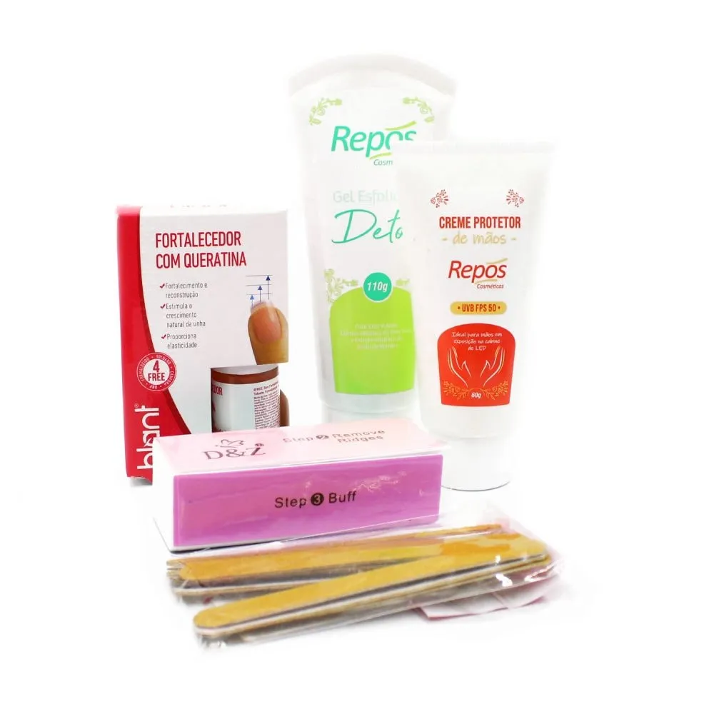 Kit Dia das Mães Cuidado com as Mãos
